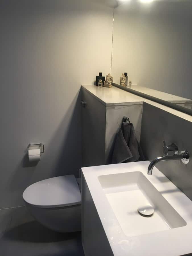 badeværelse i microcement