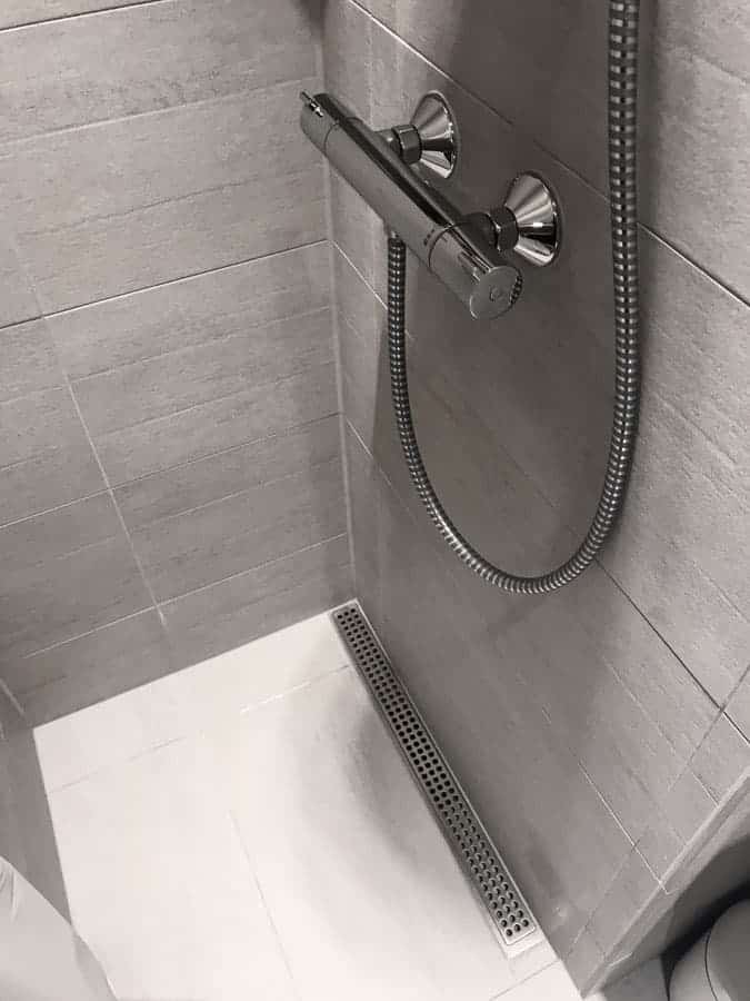 blandingsbatteri i krom